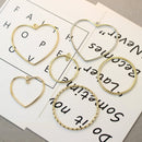 30pcs Heart Charms Gold Charm Love Charm Valentine's Day Charm Heart Pendant Gold Metal Charm Jewelry Findings Jewelry Supplies DIY