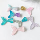 4PCS Mermaid Tail Charms, Mermaids Pendants, Sea Jewelry Findings, Earring Components,Necklace Bracelet Keychain Accessories,3.2cm*4.1cm