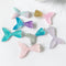 4PCS Mermaid Tail Charms, Mermaids Pendants, Sea Jewelry Findings, Earring Components,Necklace Bracelet Keychain Accessories,3.2cm*4.1cm