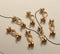 6PCS,Real Gold Plated Brass Flower Cord End Cap,Lobster Clasps, Leather Cord End Cap Connector for Bracelet/Necklace, Jewellery Clasps