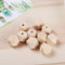 100PCS 10MM/12MM/14MM/16MM/18MM/20MM Faceted Octagon Wood Bead, Natural Wooden Bead Charm