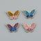 10pcs Gold Butterfly Charms, Butterfly Pendant, Dainty Charms, Necklace Charm, Bracelet Charms, Gold Plated Findings