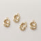 5pcs Real 18K Gold Plated Letter Charm,Gold Initial Charm,Vermeil Letter Pendant,Gold Initial Charms,Capital A-Z 10*12mm