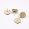 10pcs Round Wood Earrings, Ear Wire, Earrings Post,14mm Wood Earrings Studs,Diy Jewelry Accessories Craft Supplies