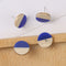 10pcs Round Wood Earrings, Ear Wire, Earrings Post,14mm Wood Earrings Studs,Diy Jewelry Accessories Craft Supplies