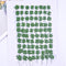 12pcs real Four leaf clover dried flower pressed flower, embossed plant specimen