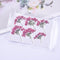 6pcs Cherry blossoms Pressed flower diy material flowers dried flowers