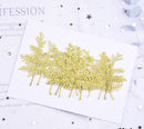 12pcs Artemisia staining Pressed flower diy material flowers dried flowers