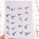 20pcs/pack Pressed Dried Flowers, Real flower, Lobelia Erinus for Handmade Crafting Genuine Botanical Jewelry