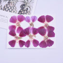 6pcs Pressed flower diy material flowers dried flowers