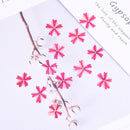 12pcs Cherry blossoms Pressed flower diy material flowers dried flowers