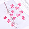 12pcs Cherry blossoms Pressed flower diy material flowers dried flowers