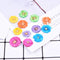 12pcs Cherry blossoms Pressed flower diy material flowers dried flowers