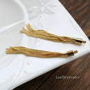 2pcs 14K Tassel Pendant Charm, Jewelry Making,Material Craft Supplies