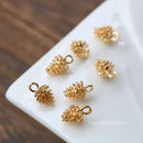 10pcs Pine cones Charm, 12x7mm Pine cones Charm Pendant, Pine cones Jewelry Making Supplies, wholesale prices