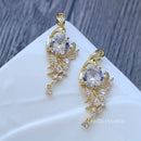 2pcs Peacock CZ Pave Charm, zircon Charm Pendant, Peacock crystal Pave Charm, Jewelry Making Supplies, wholesale prices