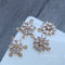 10pcs flower CZ Pave Stamen Charm, Zircon flower Pendant, flower Charm, 15mm DIY Jewelry Making, flower Material Craft Supplies