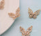 10pcs Big butterfly 22*19mm CZ Pave Charm, Zircon butterfly Connector, Zircon Jewelry Making, Material Craft Supplies