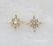 10pcs CZ Pave Star Charm , 13.5mm Zircon Star Pendant, Jewelry Making, Star Material Craft Supplies