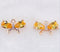 10pcs CZ Pave Bowknot Charm, 13x8mm Bowknot Zircon Pendant , Jewelry Making, Bowknot Zircon Material Craft Supplies