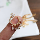 10pcs CZ Pave Pendant Charm, zircon Charm Pendant, Diy Glass crystal Pave Charm, Jewelry Making Supplies