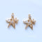 10pcs stars CZ Pave Charm, 17x20mm zircon Charm Pendant, flower Five-pointed star Diy Glass crystal Pave Charm, Jewelry Making Supplies