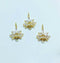 10PCS Crown Zirconia Snowflake Charms, CZ Pave Crown Pendant, Rhinestone Charm, diy Jewelry Making