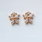 10pcs Butterfly CZ Pave leaf Charm, Butterfly Zircon Pendant, 12*14mm Butterfly Charm, DIY Jewelry Making