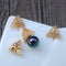 10pcs Crown zircon Charm, CZ Pave Crown Pendant Charm, DIY Connector Jewelry Making, Crown Pearl Material