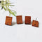 10pcs Rectangle Wood Earrings, Ear Wire, Earrings Post, Wood Earrings Studs,Diy Jewelry Accessories Craft Supplies