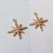 10pcs Gold Plated Star Charm,Gold Initial Charm,Vermeil moon Pendant,Tiny Gold Star,cz pave star Charm