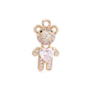 10pcs Unicorn Zircon Pendant, Swan, Owl, Bear, Swallow CZ Pave Charm, Jewelry Making,Material Craft Supplies