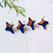 10pcs Star Shape Wood Earrings, Ear Wire, Earrings Post, Wood Earrings Studs,Diy Jewelry Accessories Craft Supplies