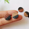 10pcs Round Wood Earrings, Ear Wire, Earrings Post,14mm Wood Earrings Studs,Diy Jewelry Accessories Craft Supplies