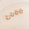 10pcs Star Glass Zircon Pendant Charm, Star CZ Pave Connector Pendant, Earrings, necklaces, bracelets, handmade semi-finished materials