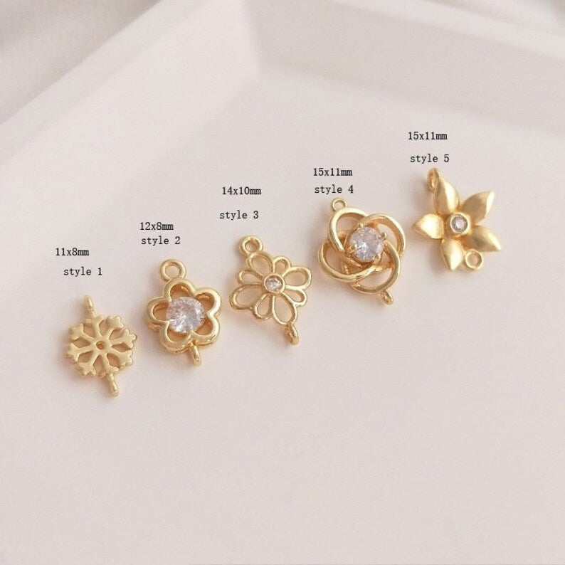 Cubic butterfly pendant, Cubic zirconia, Brass, Nickel free, Butterfly charm, CZ Pave Charm Pendant Wholesale jewelry supplies 4pcs