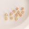 10pcs crown gold cone cz pave charm pendant, Zircon pendant, DIY Jewelry Making