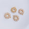 10pcs CZ Pave Charm, CZ ZirconPendant Charm, Jewelry Making, Material Craft Supplies