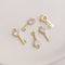 4pcs lock, key Charm pendant, key Pendant Charm, key alphabet keyDIY Finding Jewelry, wholesale prices Nickel free