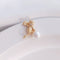 10pcs Cute cat, pearl needle CZ Pave pendant Charm, cat Zircon Jewelry Making, Nickel free