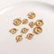 10pcs CZ Pave daisy Charm, small flower Zircon Connector Pendant , Jewelry Making, Zircon Material Craft Supplies