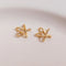 10pcs Star CZ Pave Charm Pendant, Pentagram Zircon Connector Pendant, Jewelry Making, Zircon Material Craft Supplies