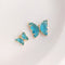 10pcs Butterfly CZ Pave leaf Charm, Butterfly Zircon Pendant, Butterfly Charm, DIY Earring makings