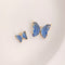 10pcs Butterfly CZ Pave leaf Charm, Butterfly Zircon Pendant, Butterfly Charm, DIY Earring makings