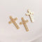 4pcs cross CZ Pave pin Charm, cross Pendant, Zircon cross Pendant, Jewelry Making, Material Craft Supplies, wholesale prices, Nickel free