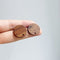 10pcs Round Wood Earrings, Ear Wire, Earrings Post,20mm Wood Earrings Studs,Diy Jewelry Accessories Craft Supplies