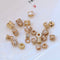 10pcs CZ Pave Hole Beads Pendant Charms, Zircon Base/ Pendant/ Charm/ Earring Link/ Hole Beads, Geometric Findings,Jewelry Supplies