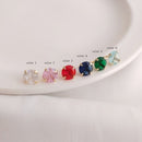 10pcs CZ Pave Charm, 7mm Zircon Pendant Charm, DIY Jewelry Making, Material Craft Supplies