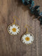 Daisy Necklace, Real Flower Necklace, Real Botanical Jewelry, Handmade Jewelry, Nature Jewelry, April Birth Flower, Gifts for Mom