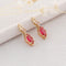 10pcs Gold Plated Zircon Charm,Gold Initial Charm,Tiny cz Pendant,cz Pave Charm, Clear, Wholesale